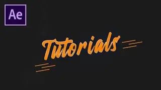 Liquid TEXT Animation in After Effects CC 2021 | Titel Animation in After Effects - GRATIS TEMPLATE!