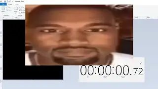 Recreating Donda Album Cover SPEED RUN - (WORLD RECORD 0.72s)