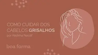 Como cuidar dos cabelos brancos na quarentena