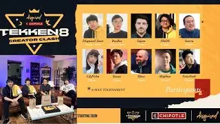The Disguised Tekken 8 Creator Clash Highlights ft. Toast Lilypichu Scarra Shipthur & PhiDX + More