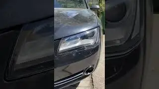 Audi A8 - комплексное обслуживание фар головного свет