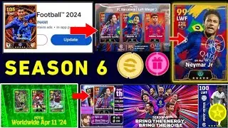 🥳🚀 NEW SEASON DAY - SEASON 6 AT EFOOTBALL 2024 - UPDATE AND NEWS!