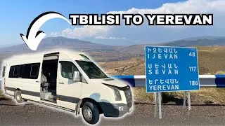Tbilisi to Yerevan Bus Journey: Border Crossing and Scenic Mountains