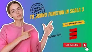 to_json() function in Scala 3 | Azure Databricks #spark #scala3 #azuresynaspe #azuredatabricks