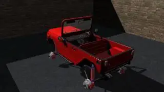 3ds Max Buggy fade in #1