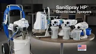 Graco SaniSpray HP Disinfectant Sprayers for Coronavirus COVID-19