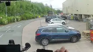 Liverpool B&Q Multi Drop Deliveries in a HGV Class 1 Articulated lorry POV with Trucker Joe.