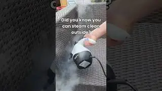 Outdoor Cleaning with the Steam Jr