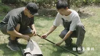 [ Setup and Storage ] Sky Dome Tarp 410 Oxford Cloth Version [ Mobi Garden ]