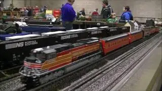 2017 Great Scale Model Train Show DC Independent Hi Railers O Gauge