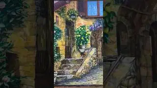 Роспись фасада частного дома #росписьстенспб #арт #mural #росписьстенмск
