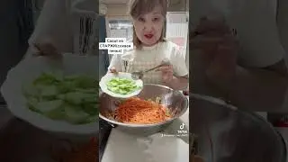 Салат из спаржи(соевая пенка)