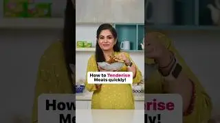 How to Tenderise Meats quickly! I Cooking Tips I Pankaj Bhadouria