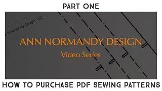How to Purchase a PDF Sewing Pattern