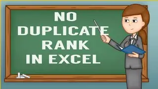 Excel Rank functions with different ranks with Same Value Bangla