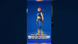 *FREE* Lego Fortnite Skin | How to get Explorer Emilie Fortnite Lego Skin #fortnite #lego