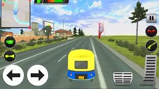 Modern Tuk Tuk Auto Rickshaw - Free Driving Android Gameplay #2