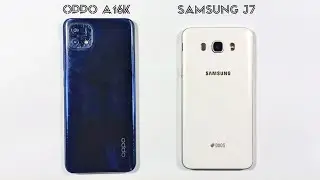 Oppo A16K Vs Samsung galaxy J7 | Speed Test & Comparison