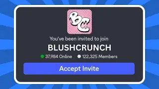 How to Join BlushCrunch Studio Discord Server