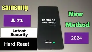 SAMSUNG A71  PIN, Pattern or Password   Unlock New Method 2024