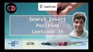 Search Insert Position | Leetcode 35 | Live coding session 🔥🔥🔥 | Binary Search