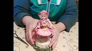 7 Ватные Игрушки из сказки Щелкунчик Фрейлина Клара. заключительная 3ч. Авторская работа.