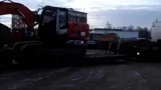 Негабаритные перевозки спецтехники тралом