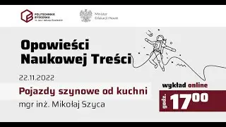 Pojazdy szynowe od kuchni