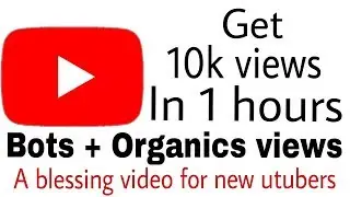 How To Get Free 1000 Views PER DAY On YouTube! (With Proof)