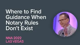 Where to Find Guidance When Notary Rules Don't Exist