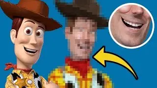 Woody in Real Life - Humanizing characters (PHOTOSHOP)