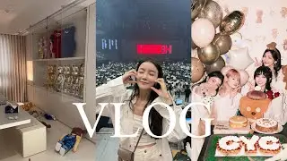 VLOG 我離職了。結束了13年的工作 分享離職原因｜地震後家中的損害…｜IU演唱會｜生日慶生｜HR赫蓮娜