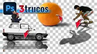 Cómo RECORTAR una IMAGEN con SOMBRA en PHOTOSHOP