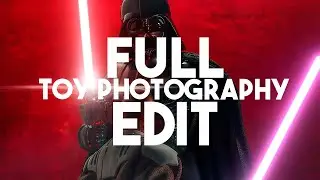 How I edit my photos, again! A toy photography tutorial