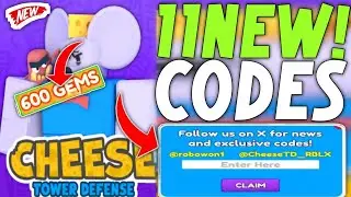 ⚠️FRESH!!!✴️REDEEM!⚠️Cheese TD CODES November 2024(Roblox)-CHEESE TOWER DEFENSE CODES-Cheese TD 2024
