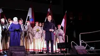Andreja Elksniņa svētku runa [Daugavpils, 18.11.2023]