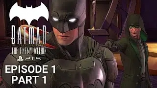 BATMAN: THE ENEMY WITHIN Walkthrough Gameplay - Episode 1 Part 1 The Enigma (No Commentary)