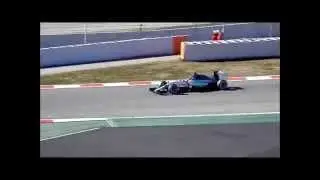 Mercedes F1 AMG W06 Nico Rosberg 2015 Barcelona