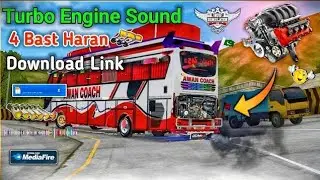 Bussid New Turbo Engine Sound File - 4.3 Update For Bus Simulator Indonesia | Bus Game 🔥