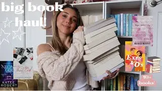 big book haul!! 10+ books