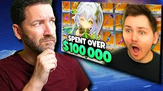 Reacting To Doro44 Reviewing My Whale Completionist Genshin Impact Account