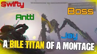 HELLDIVERS 2 - A Bile Titan of a MONTAGE with the lads