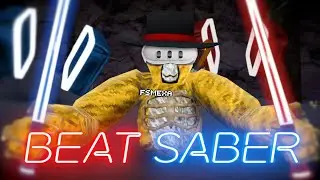 Professional Gtag Player Plays BEATSABER For The FIRST Time