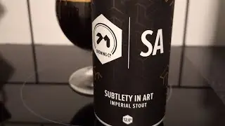 884. 71 Brewing Co SA Subtlety Art Imperial Stout 12% SCOTLAND 🏴󠁧󠁢󠁳󠁣󠁴󠁿