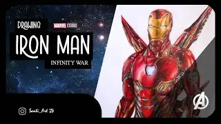 Como dibujar a Iron Man / How to draw Iron Man