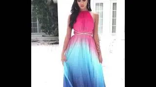 Cotton Candy Maxi Dress