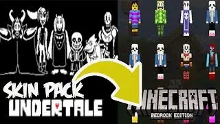 Skins de Undertale para Minecraft Pe
