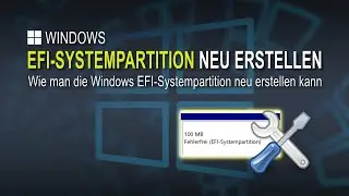 Recreate the Windows EFI partition | Fix boot problems