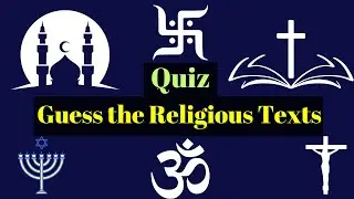 Guess the Religious Texts of Different Religions of the World | Religion Quiz