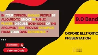 should people be allowed to smoke in public places and provide examples from your own experience